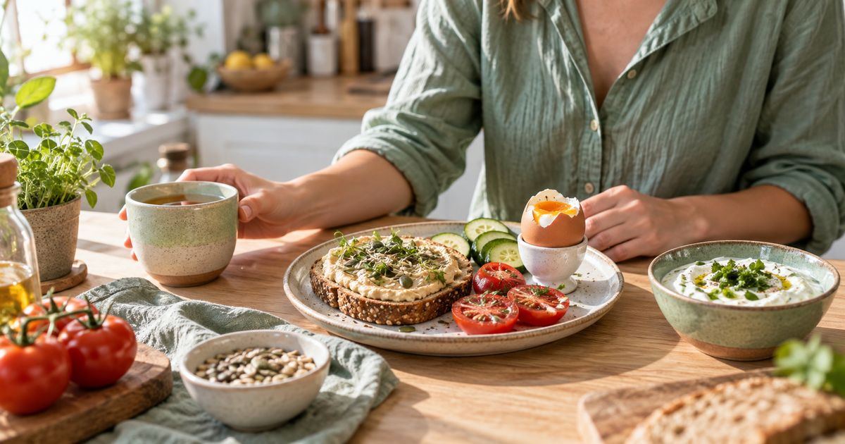 Petit déjeuner salé : composer un repas simple et équilibré