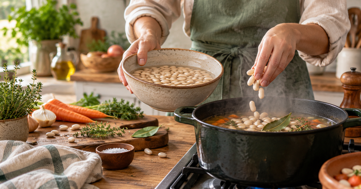 Cuisson des haricots blancs : temps et méthode fiable